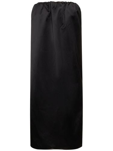 Yara Cotton Viscose Strapless Midi Dress - KHAITE - Modalova