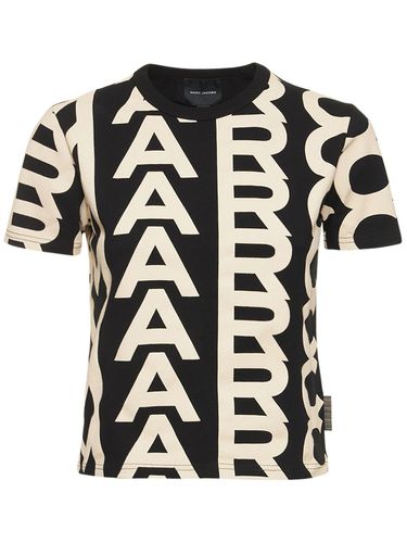 The Monogram Baby Tee Cotton T-shirt - MARC JACOBS - Modalova