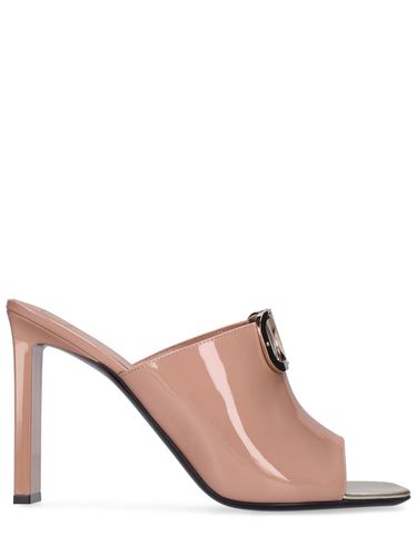 Mm Vlogo Patent Leather Sandals - VALENTINO GARAVANI - Modalova