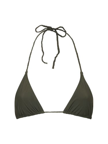 Braid Tie Triangle Bikini Top - TOTEME - Modalova