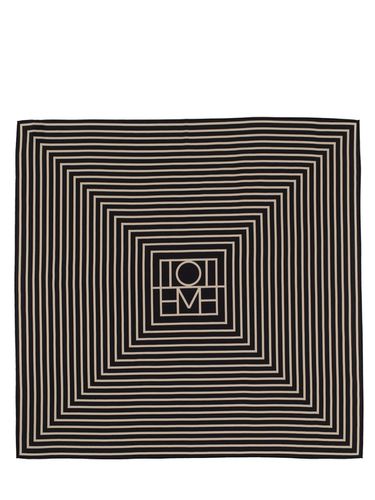 Signature Monogram Silk Scarf - TOTEME - Modalova