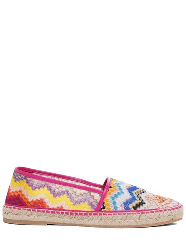 Mm Printed Canvas Espadrilles - MISSONI - Modalova