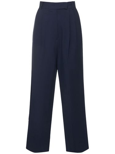 Bea Pleated Tech Twill Pants - THE FRANKIE SHOP - Modalova