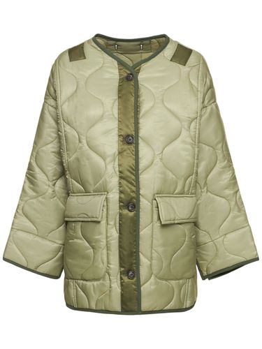 Teddy Quilted Nylon Jacket - THE FRANKIE SHOP - Modalova