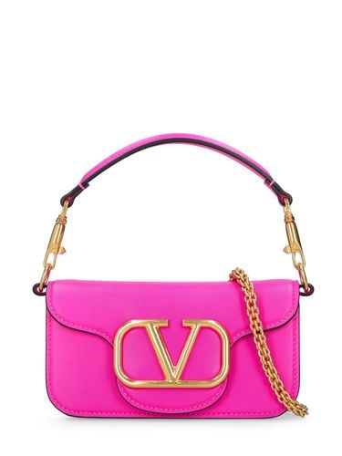 Bolso De Mano Pequeño Locò De Piel - VALENTINO GARAVANI - Modalova