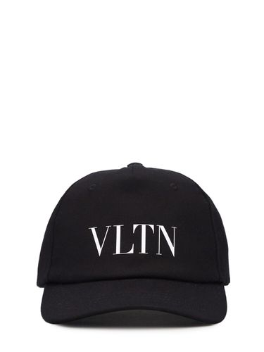 Vltn Baseball Cotton Hat - VALENTINO GARAVANI - Modalova