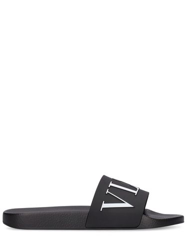 Vltn Logo Slide Sandals - VALENTINO GARAVANI - Modalova