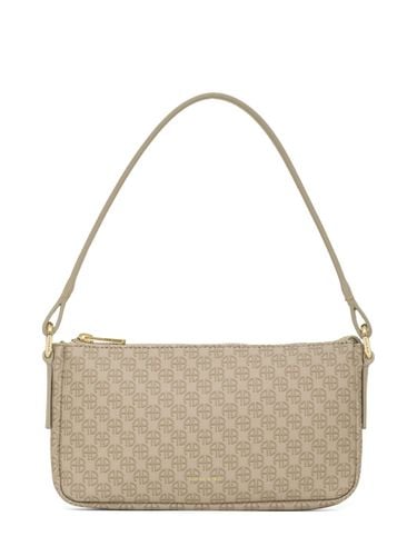 Bianca Monogram Top Handle Bag - ANINE BING - Modalova