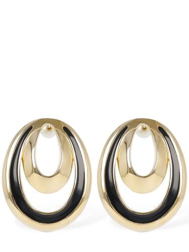 Rombi Enameled Clip-on Earrings - PUCCI - Modalova