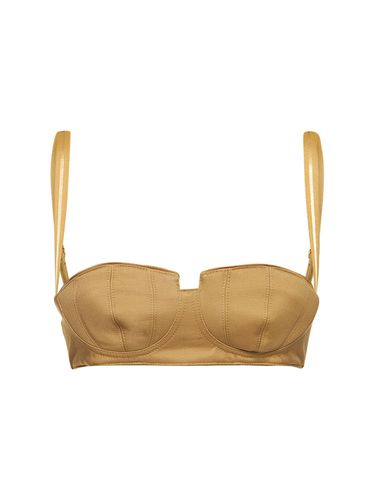 The Maia Cotton Balconette Bra - INTERIOR - Modalova