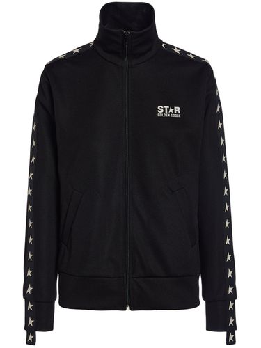 Star Track Jersey Sweatshirt - GOLDEN GOOSE - Modalova