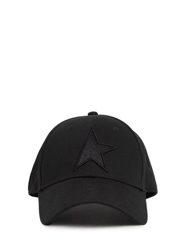 Star Cotton Baseball Hat - GOLDEN GOOSE - Modalova