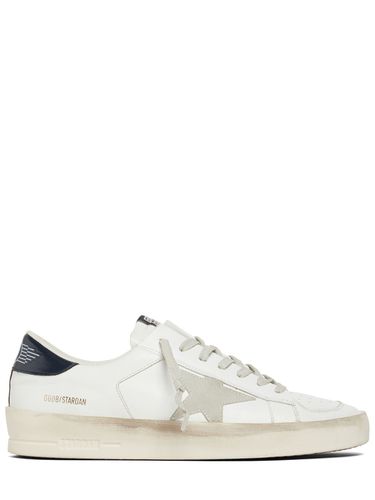 Sneakers Stardan De Piel Y Ante - GOLDEN GOOSE - Modalova