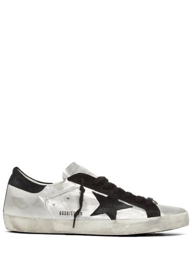 Sneakers Super Star De Piel Y Ante - GOLDEN GOOSE - Modalova