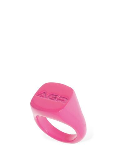 X Hatton Labs Safety Signet Ring - AGR - Modalova