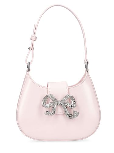 Mini Curved Bow Shoulder Bag - SELF-PORTRAIT - Modalova