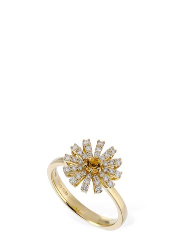 Margherita Citrine & Diamond Ring - DAMIANI - Modalova