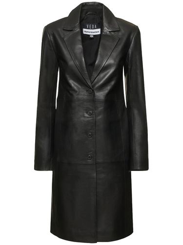 Veda Crosby Leather Trench Coat - REFORMATION - Modalova