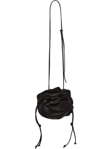 Magda Black Satin Shoulder Bag - MAGDA BUTRYM - Modalova