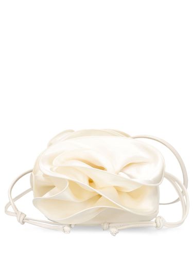 Magda Cream Satin Shoulder Bag - MAGDA BUTRYM - Modalova