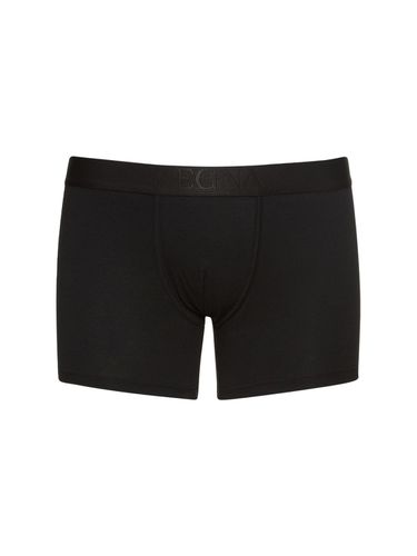 Calzoncillos Boxer De Algodón Con Logo - ZEGNA - Modalova