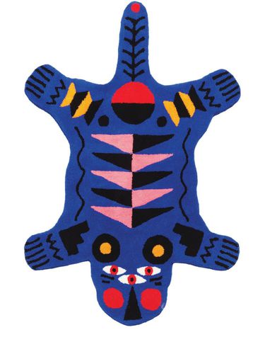 Oggian Blue Panther M Rug - QEEBOO - Modalova