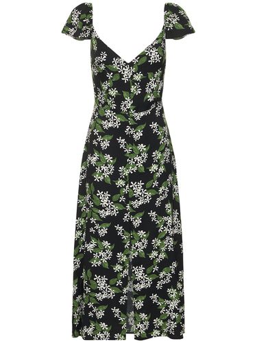 Baxley Printed Viscose Crepe Midi Dress - REFORMATION - Modalova