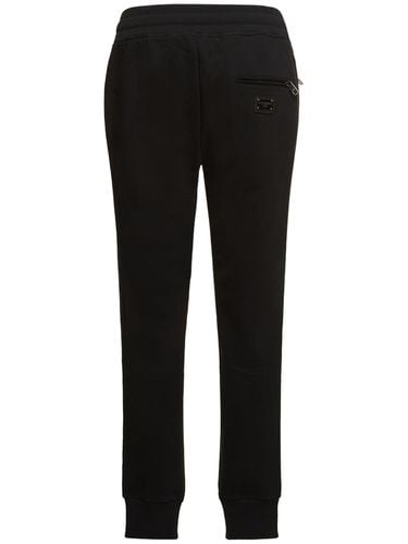 Essential Jersey Sweatpants - DOLCE & GABBANA - Modalova