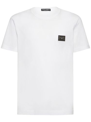 Essential Jersey T-shirt - DOLCE & GABBANA - Modalova