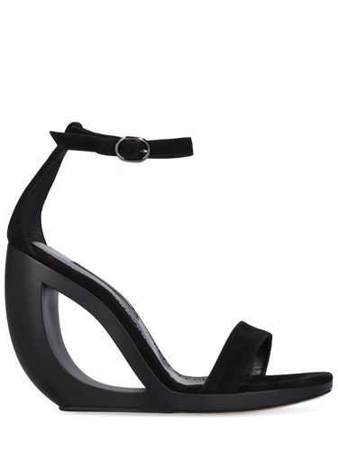 Mm Rocar Suede Wedge Sandals - MANOLO BLAHNIK - Modalova