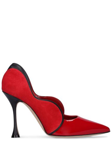 Mm Hamaki Leather Pumps - MANOLO BLAHNIK - Modalova