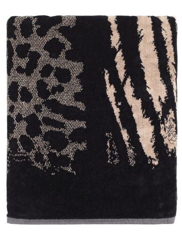 African Zebra Towel - ROBERTO CAVALLI - Modalova