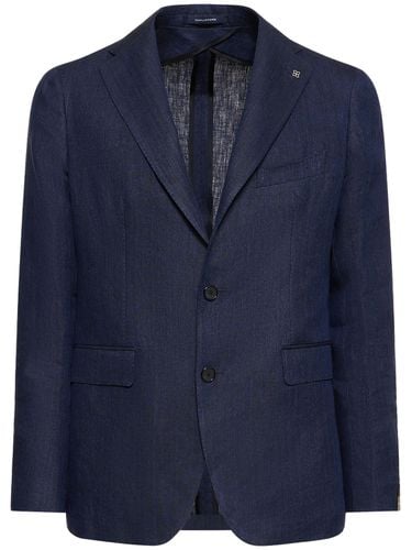 Linen Jacket - TAGLIATORE - Modalova