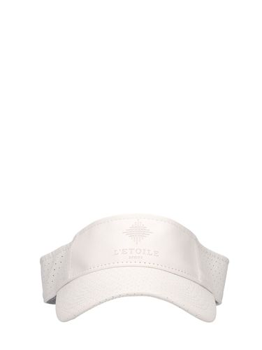 Perforated Leather Visor - L'ETOILE SPORT - Modalova