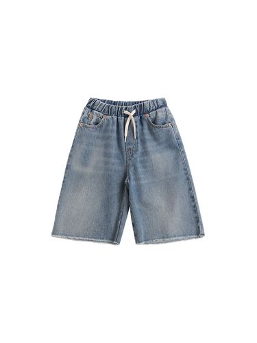 Shorts De Denim De Algodón - MM6 MAISON MARGIELA - Modalova