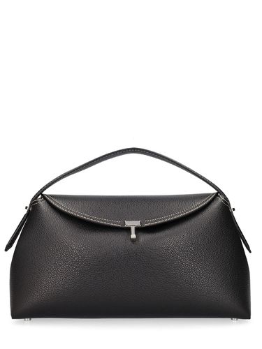 Bolso De Mano T-lock De Piel - TOTEME - Modalova