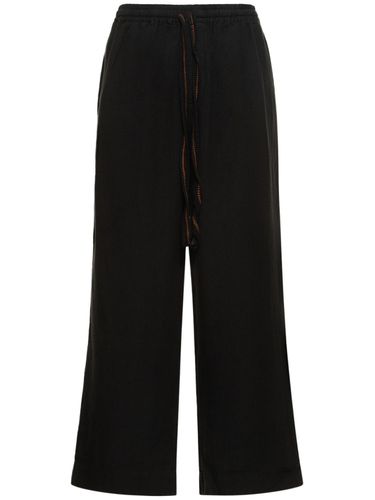 Wide Leg Linen Pants - COMMAS - Modalova