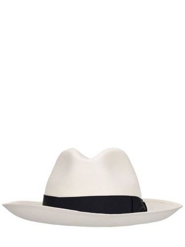 Amedeo Wide Brim Straw Hat - BORSALINO - Modalova