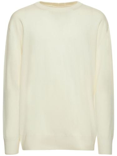 Superfine Wool Crewneck Jumper - JIL SANDER - Modalova