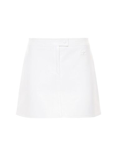 Vinyl Mini Skirt - COURREGES - Modalova