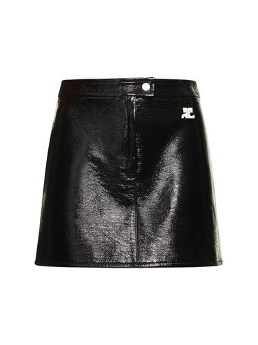 Vinyl Mini Skirt - COURREGES - Modalova