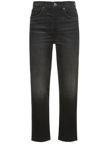 S Straight High Rise Jeans - RE/DONE - Modalova