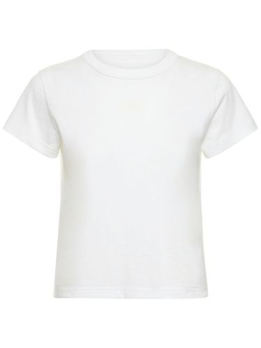 T-shirt Aus Baumwolljersey "essential" - ALEXANDER WANG - Modalova