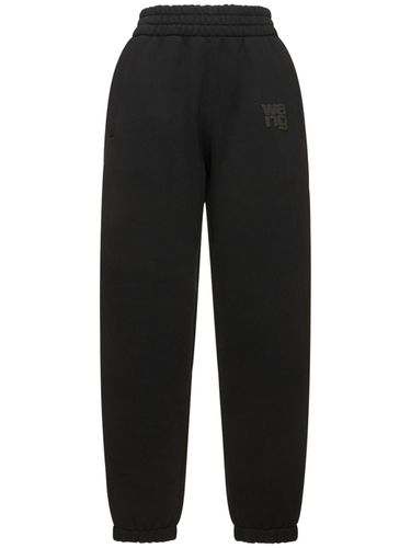 Essential Cotton Terry Sweatpants - ALEXANDER WANG - Modalova