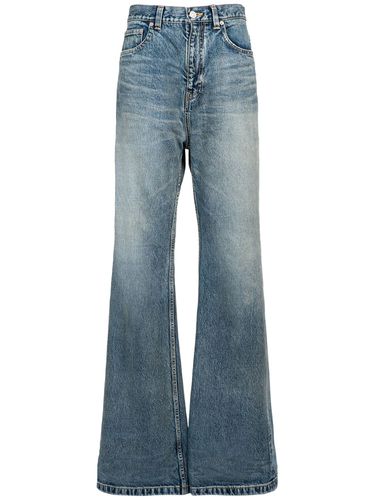 Japanese Denim Flared Jeans - BALENCIAGA - Modalova