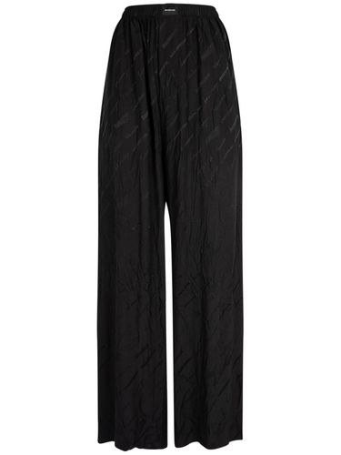 Allover Logomania Jacquard Pants - BALENCIAGA - Modalova