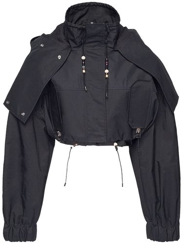 La Parka Raphia Cropped Parka Jacket - JACQUEMUS - Modalova