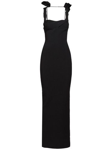 La Robe Malle Alca Crepe Long Dress - JACQUEMUS - Modalova