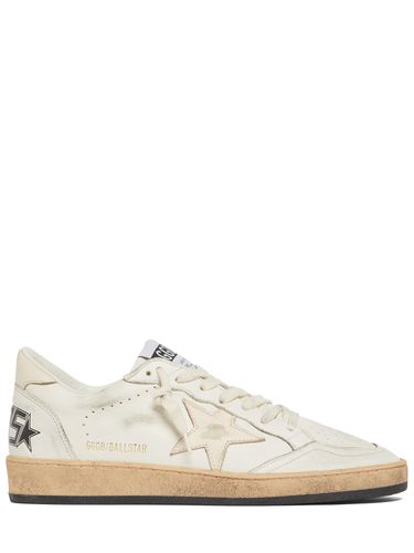 Mm Ball Star Nappa Leather Sneakers - GOLDEN GOOSE - Modalova