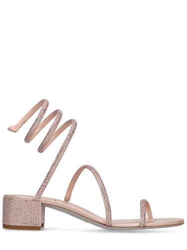 Mm Embellished Satin Sandals - RENÉ CAOVILLA - Modalova